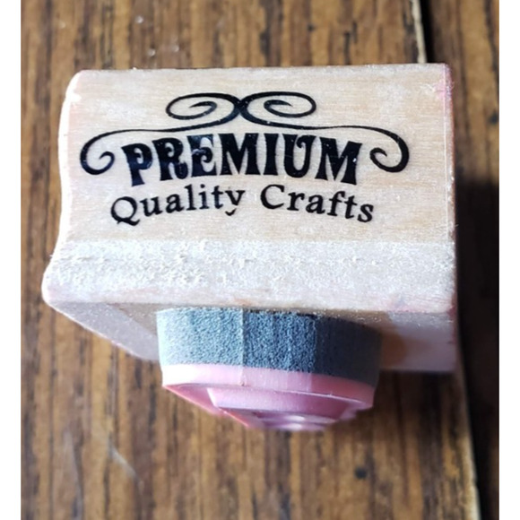 Lot of 18 Random Letters 1x1 Inch Wood Mounted Rubber Stamps - Picture 3 of 8